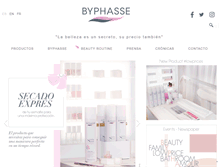 Tablet Screenshot of byphasse.com